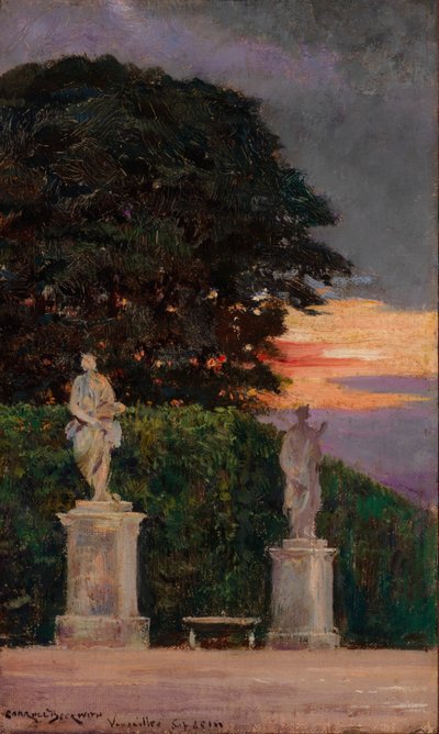 Corner of the Terrace, Versailles by Carroll Beckwith