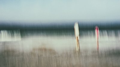 Dreamy Ocean Blur by Carsten Velten