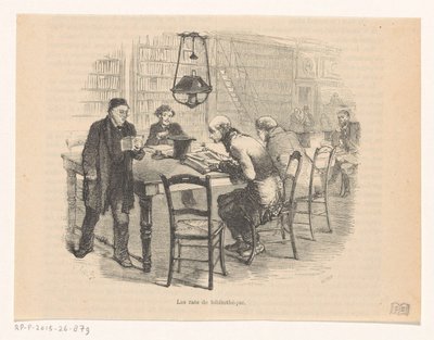 Reading Room of a Library by Carter