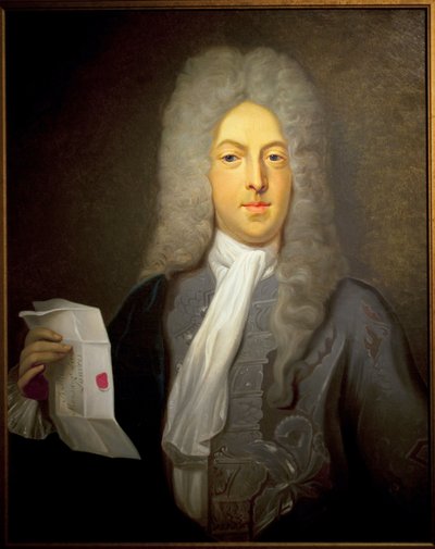 Portrait of John Law by Casimir de Balthasar