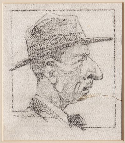 A Man Wearing a Hat by Casimiro Jodi