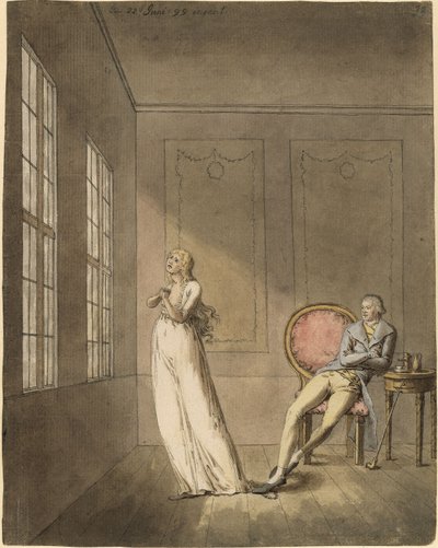 Amalie and Franz Moor from Schiller