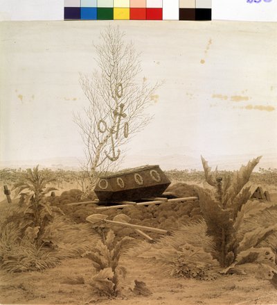 At the Edge of the Grave by Caspar David Friedrich