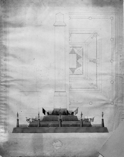 Design for a War Memorial by Caspar David Friedrich