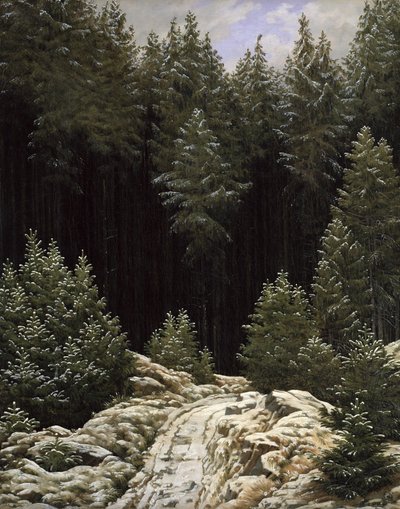 Early Snow by Caspar David Friedrich
