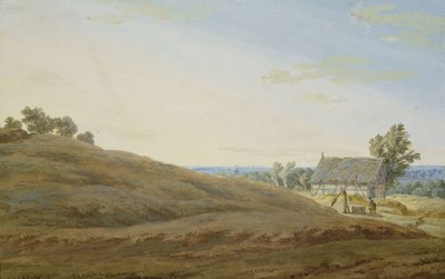Hut with a Well on the Rugen by Caspar David Friedrich