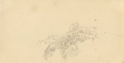 Landscape (study) by Caspar David Friedrich