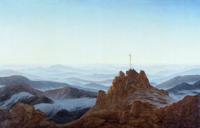 Morning in the Riesengebirge by Caspar David Friedrich