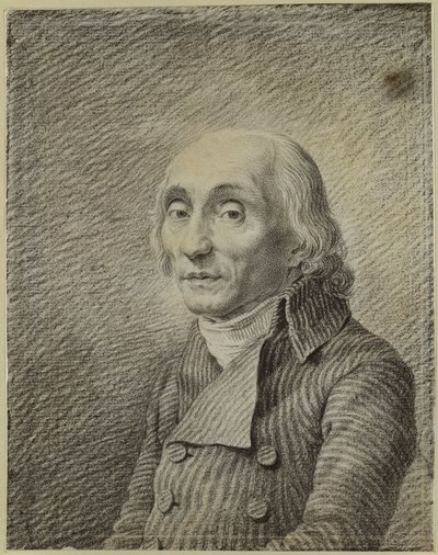 Portrait of Pastor Ernst Theodor Johann Brückner by Caspar David Friedrich