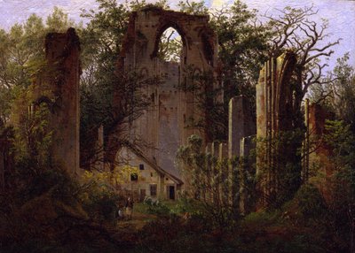 Eldena Ruins by Caspar David Friedrich