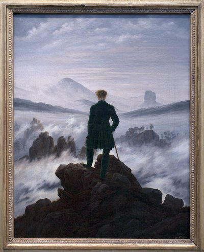 The Wanderer above the Sea of Fog by Caspar David Friedrich