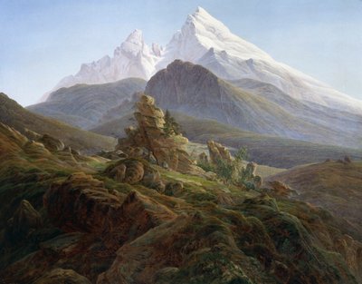 The Watzmann by Caspar David Friedrich