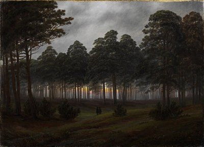 The Times of Day: The Evening, 1821-1822 by Caspar David Friedrich