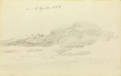 Cloud Study by Caspar David Friedrich
