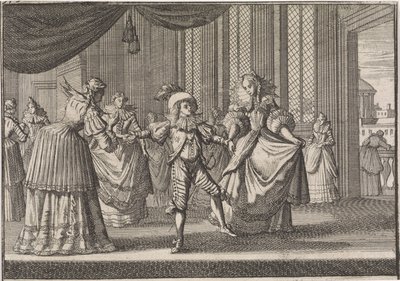 Education of Balthazar Charles, the Eldest Son of King Philip IV, 1642 by Caspar Luyken (attributed to)