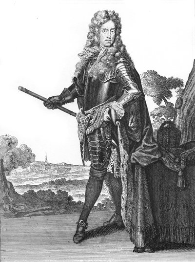 Joseph I, Holy Roman Emperor (1678-1711) - Portrait of Emperor Joseph I of the Holy Empire (1678-1711), German Roman Emperor - Drawings by Caspar Luyken - Engraved & Published by Christoph Weigel (Nuremberg 1703) by Caspar Luyken