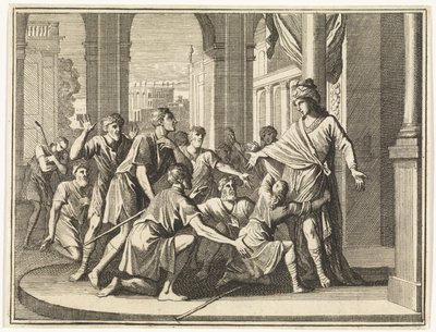 Joseph Reveals Himself to His Brothers by Caspar Luyken