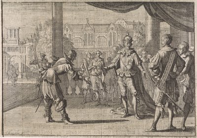 Emperor Ferdinand III Congratulated on the Birth of His Son Leopold, 1640 by Caspar Luyken