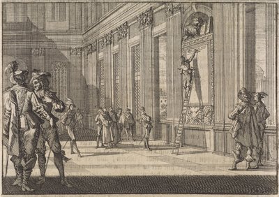 Restoration of the Inscription for the Venetians in the Vatican Palace in Rome, 1643 by Caspar Luyken