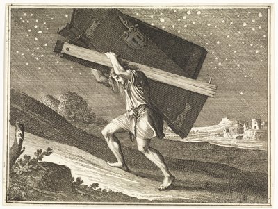 Samson Carries the Gates of Gaza by Caspar Luyken