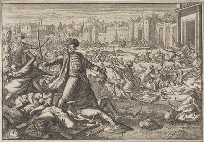 Conquest of Baghdad by the Turks, 1638 by Caspar Luyken