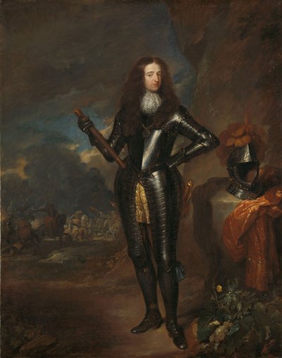 Portrait of William III, Prince of Orange and Stadtholder by Caspar Netscher