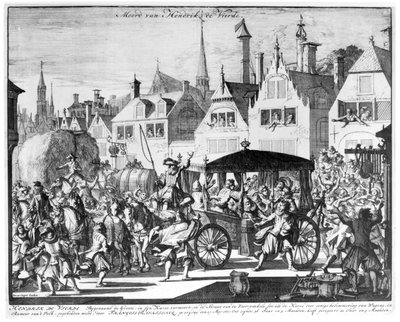 The Assassination of Henri IV (1553-1610) by Caspar and Luyken Jan (1649-1712) Luyken