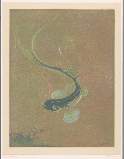 Swimming Fish by Casper M.L. Kouw (signed by artist)