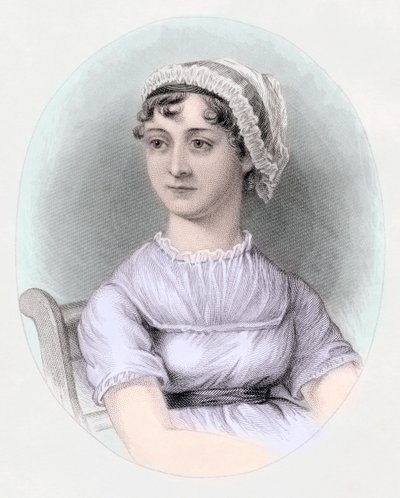 Portrait of Jane Austen, c.1850 by Cassandra (after) Austen
