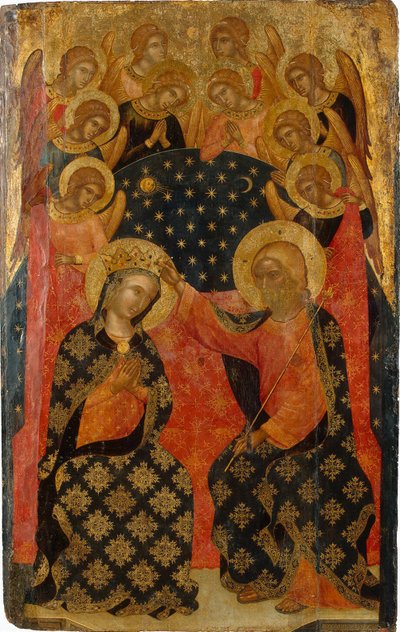The Coronation of the Virgin, 1360s by Caterino Veneziano I