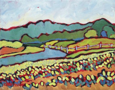 July by the Farm by Catherine J Martzloff