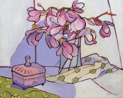 The Magnolia Box, 2023 by Catherine J Martzloff