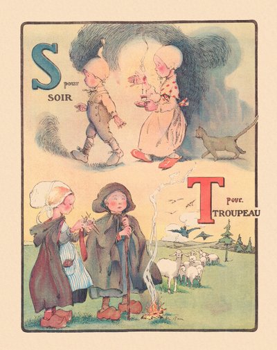 S for Evening - T for Herd by Catherine Josephine Marie Fricero