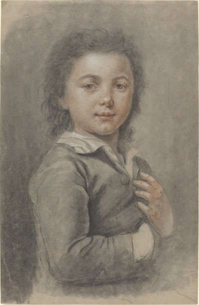 Portrait of a Young Boy by Catherine Lusurier
