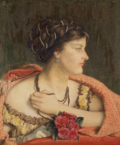 At the Opera by Catherine Nee Madox Brown Hueffer
