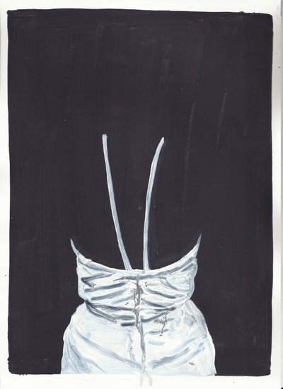 The Girl Upstairs 1, back, 2012 by Cathy Lomax