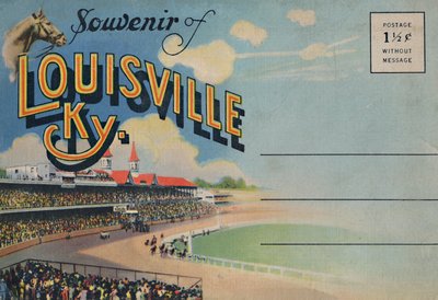 Souvenir of Louisville Ky., 1942 by Caufield and Shook