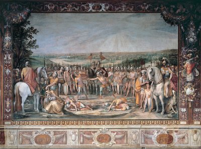 Combat of the Horatii and the Curiatii by Cavalier dArpino