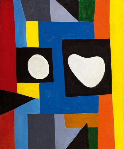 Architectonic Composition, c.1951 by Caziel Caziel