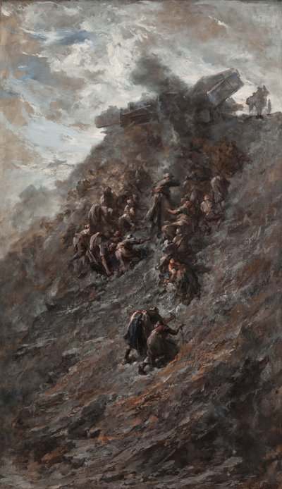 Slag heap by Cécile Douard