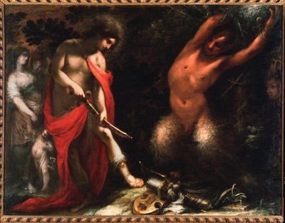 Apollo and Marsyas by Cecco  Bravo