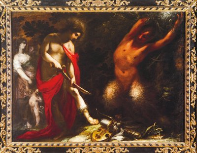 Apollo and Marsyas, ca 1650, Francesco Montelatici known as Cecco Bravo by Cecco  Bravo