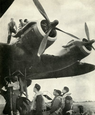 Crews and Ground Staff, c1943 by Cecil Beaton