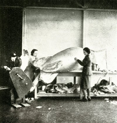 Repairing Barrage Balloons by Cecil Beaton