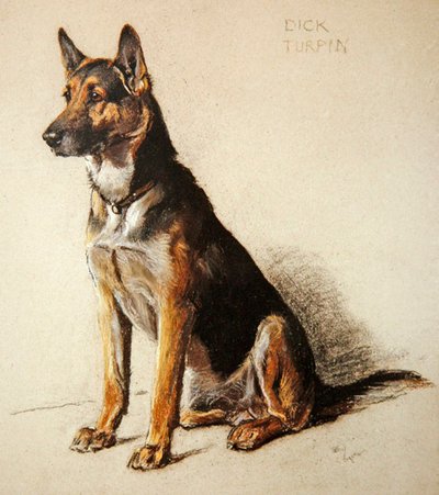 Dick Turpin by Cecil Charles Windsor Aldin