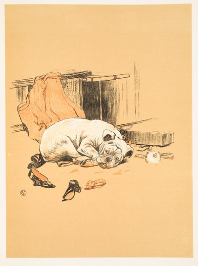 Disappointment at not finding the Chocolates, from A Gay Dog, Story of a Foolish Year by Cecil Charles Windsor Aldin