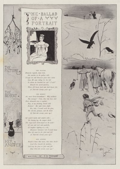 The Ballad of a Portrait, by J D Symon by Cecil Charles Windsor Aldin