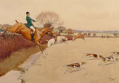 Up and Over by Cecil Charles Windsor Aldin