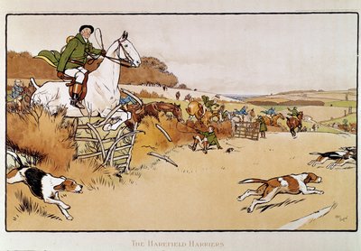 Watercolour by Cecil Aldin by Cecil Charles Windsor Aldin