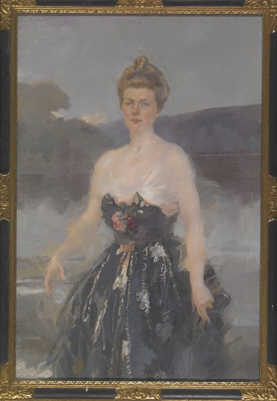Portrait of Catherine (Eddy) Beveridge - Lady Primrose Portrait by Cecilia Beaux